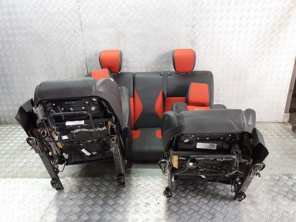 фото №6, Сиденья кожаный комплект ford fiesta mk7