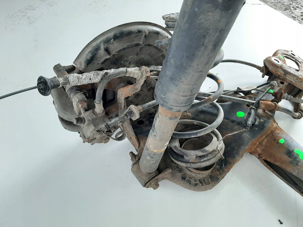 фото №14, Fiat grande punto 1.9d 3d 06r балка подвеска задняя тормозные диски kpl