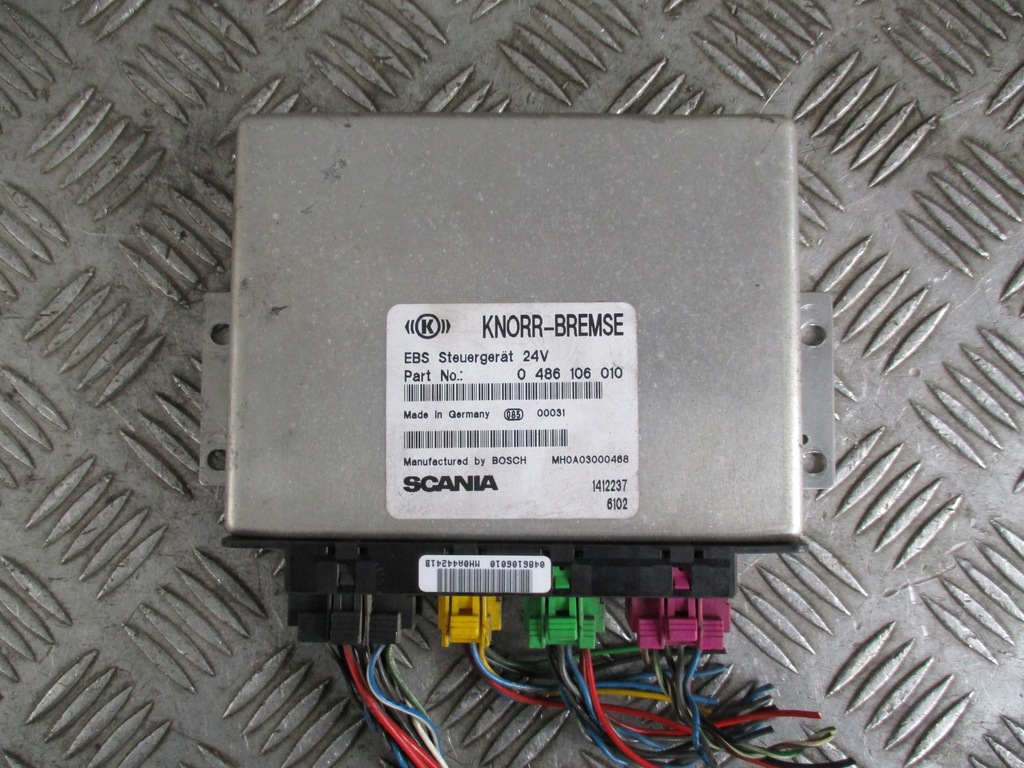 фото №2, Блок керування ebs 0486106010 scania 4 r 94-04 r.
