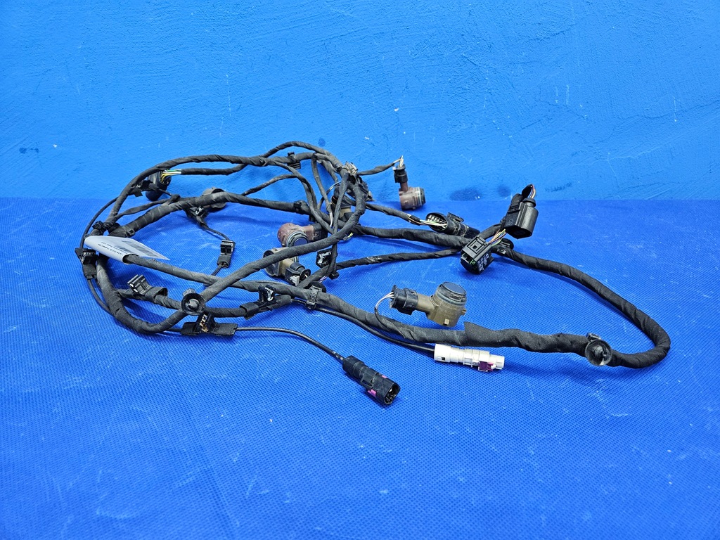 фото №7, Audi e-tron 55 жгут pdc камера радар датчиков бампера lz7f 4ke971095bd