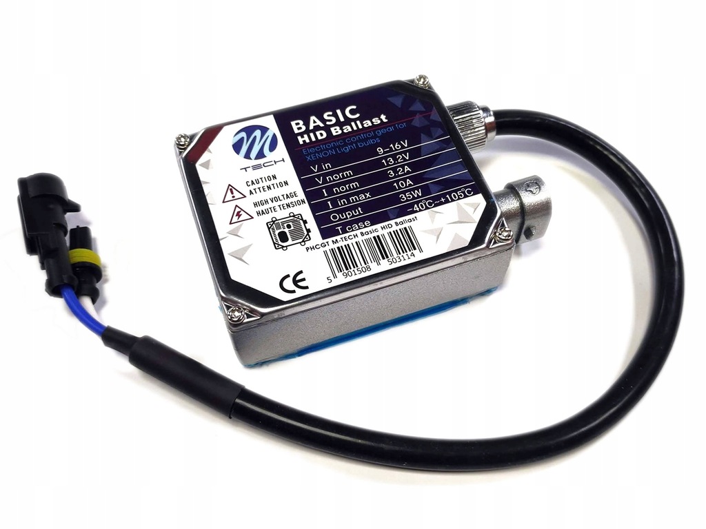 фото №1, Перетворювач аналогова ксенон m-tech basic 12v