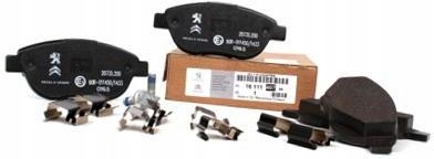 фото №1, Оригінальний номер psa гальмівні колодки гальмівні перед citroen c3 i