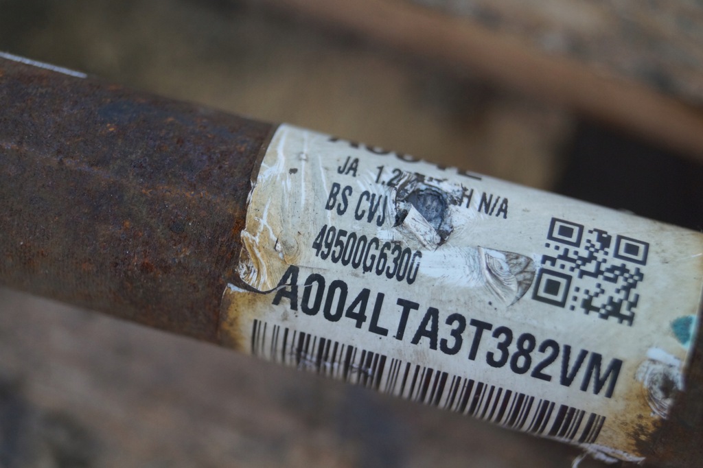 фото №7, Привідний вал лівий перед kia picanto iii 1.2 b 49500g6300