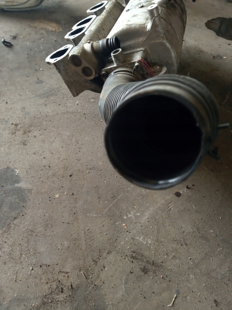 фото №9, Колектор всмоктуючий дросельна заслінка труба повітря 038129113f 6q0129684p 038128063