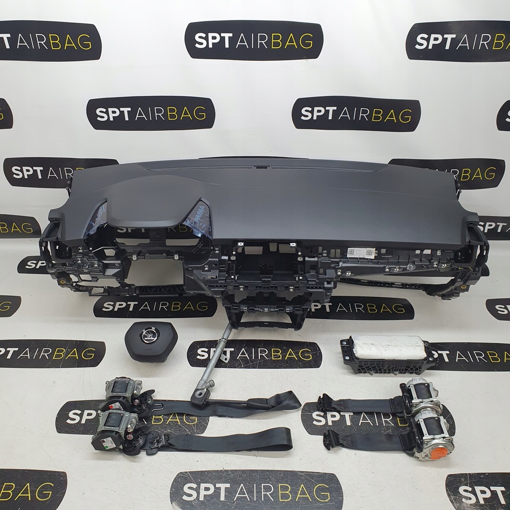 фото №1, Fabia iv 4 приборная панель консоль подушки безопасности ремни подушка безопасности