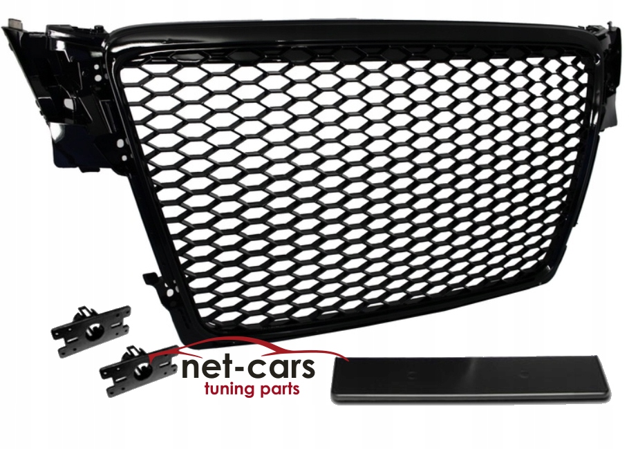 фото №1, Решётка радиатора перед audi a4 b8 08-11 wz rs решётка радиатора блеск b