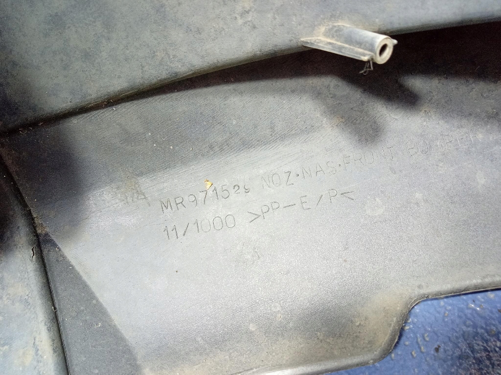 фото №11, Mitsubishi outlander i 03- бампер перед передний mr971529 t12a