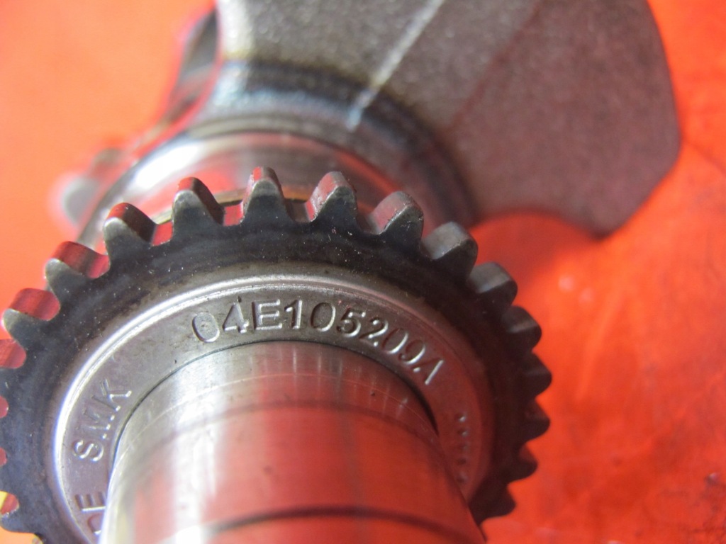 Купить Vw beetle 5c 1.4 tsi czd czda 150km wał коленчатый 04e105209a audi seat skoda