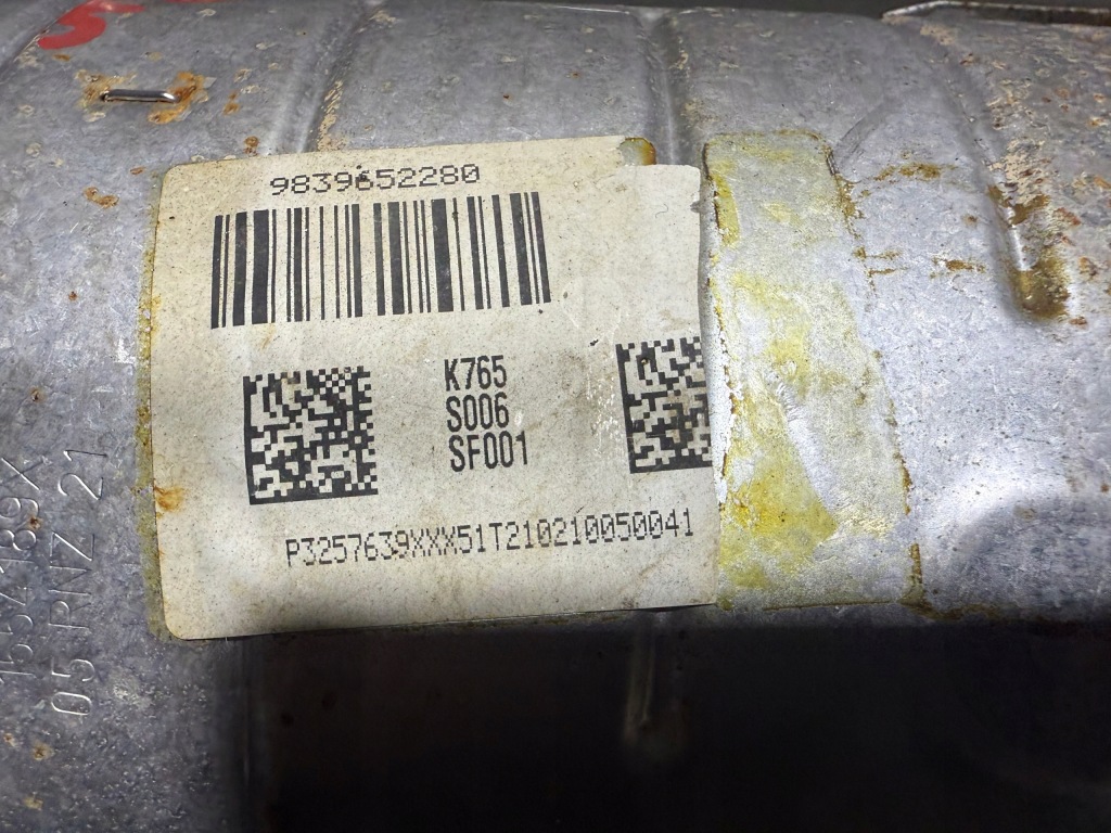 Berlingo partner iv 4 combo e kat каталізатор 1.5 bhdi hdi 9839652280 k765 Київ