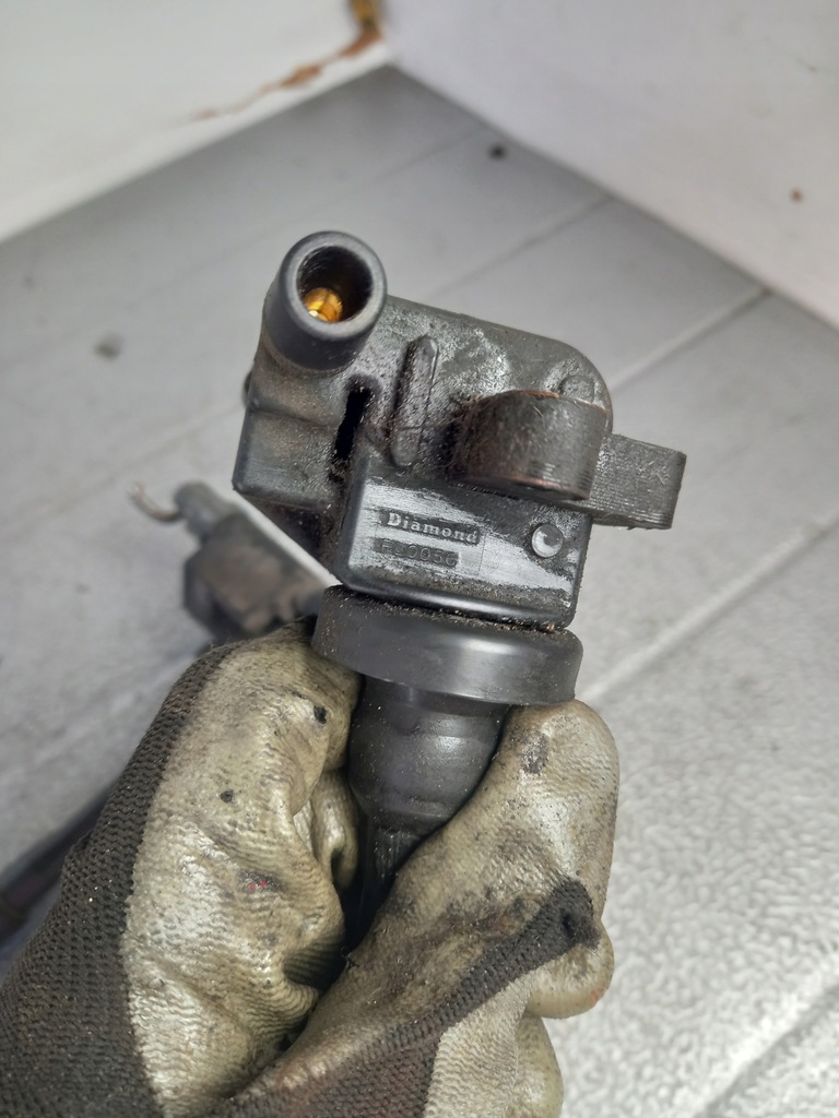 фото №4, Катушка зажигания mitsubishi carisma 97r hb 1.6b