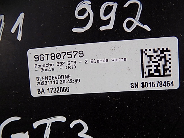 фото №15, Бампер перед porsche 911 992 gt3 9gt807579a 21 решітка бампера dol