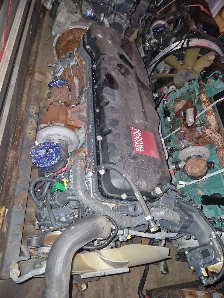 фото №4, Двигатель kompletny renault gama t range dti 11 460 430