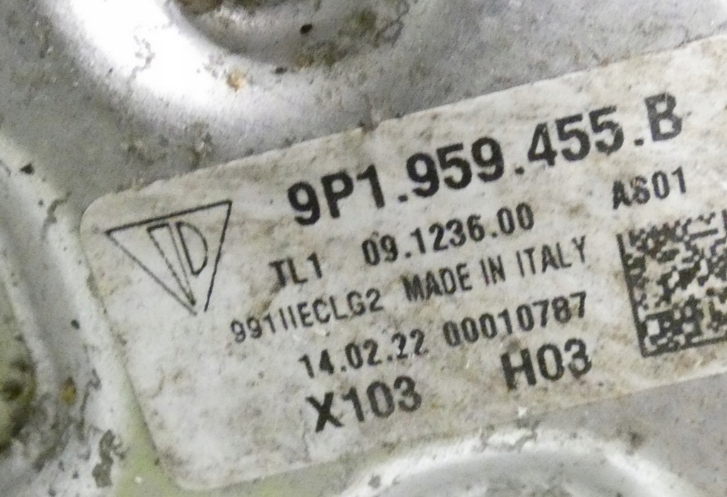 фото №7, Porsche caymen boxster 9p1959455b вентилятор радіатора