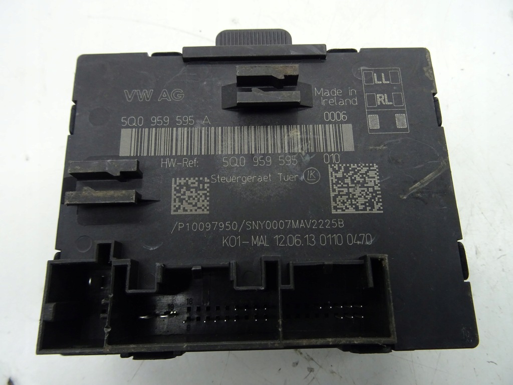 фото №1, Модуль блок управления дверь 5q0959595a audi a3
