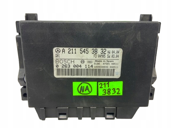 фото №1, Mercedes блок керування модуль pdc a2115453832