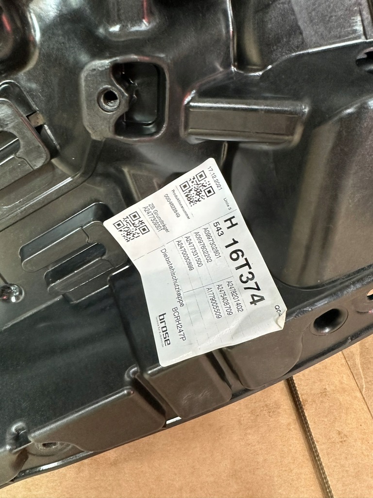 фото №5, Подъемник стекло правый задняя, задний mercedes w243, h243, w247, h247, x247