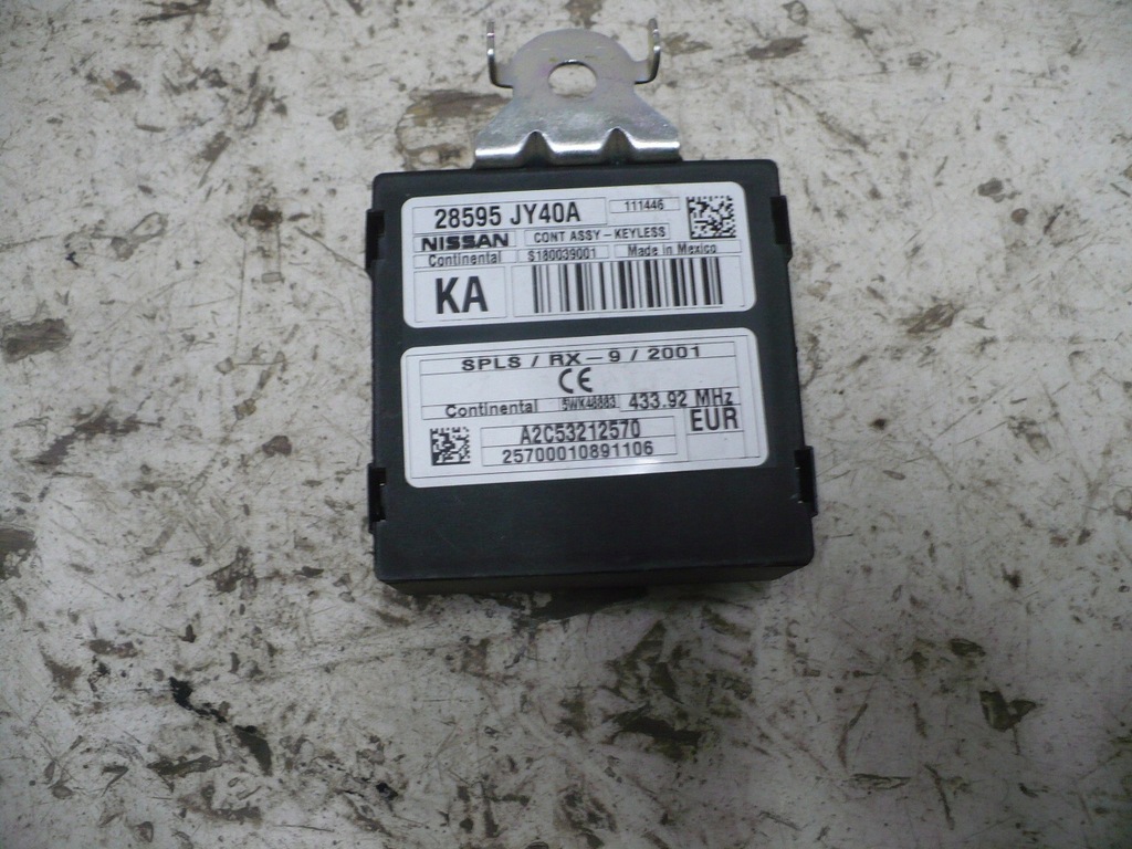 фото №1, Блок керування модуль keyless renault koleos i 1