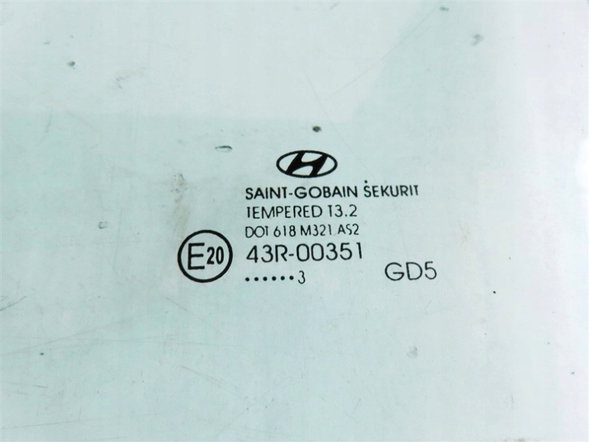 фото №2, Скло задня ліва двері hyundai i30 ii хетчбек 2012-2017 rok 2013r