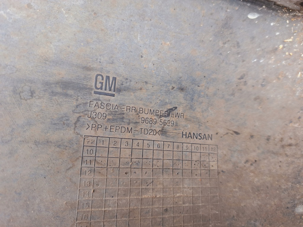 фото №12, Chevrolet orlando | бампер диффузор спойлер задняя задний 96895629 | 666