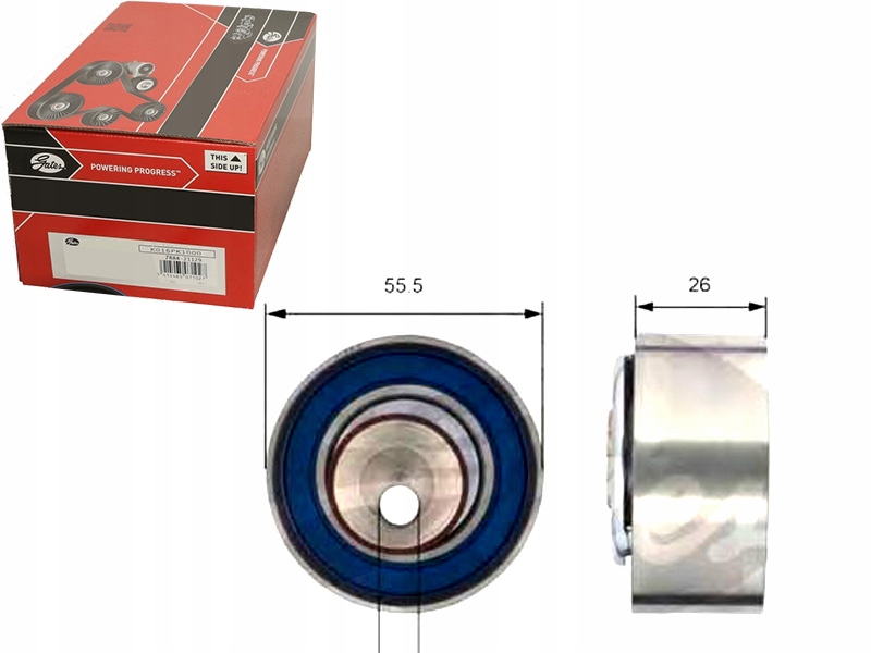 фото №1, Gates ролик натягувача alfa romeo mito 1.4 955