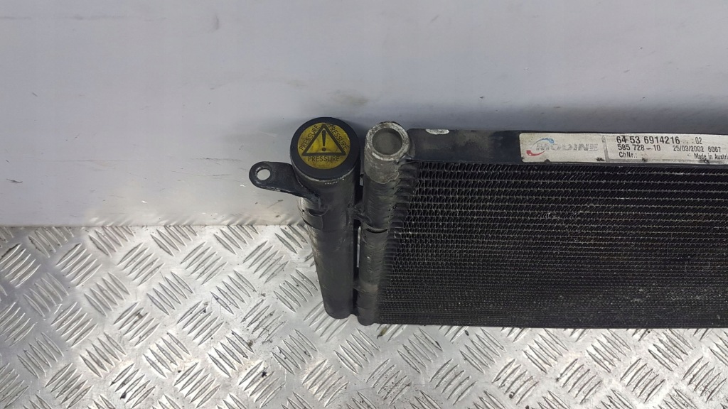 фото №7, Bmw x5 e53 2001 радиатор кондиционера 64536914216