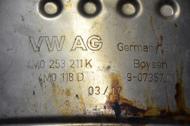 фото №3, Audi rs7 3.0 tfsi труба выхлопная 4m0253211k