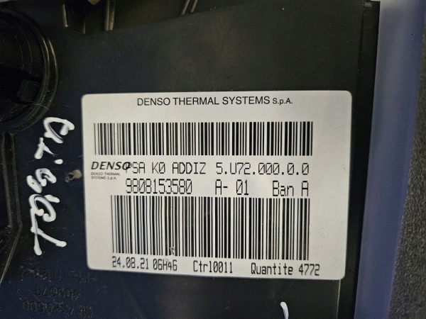 фото №11, Обігрівач задня toyota proace ii verso