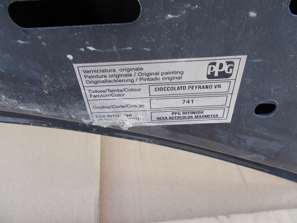 фото №10, Капот крышка двигателя lancia musa bez коррозия