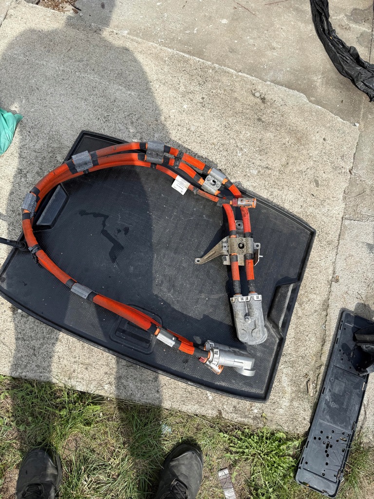 фото №1, Mercedes eqe w295 350+ 23r жгут электропроводка шланг аккумулятора a2955407106