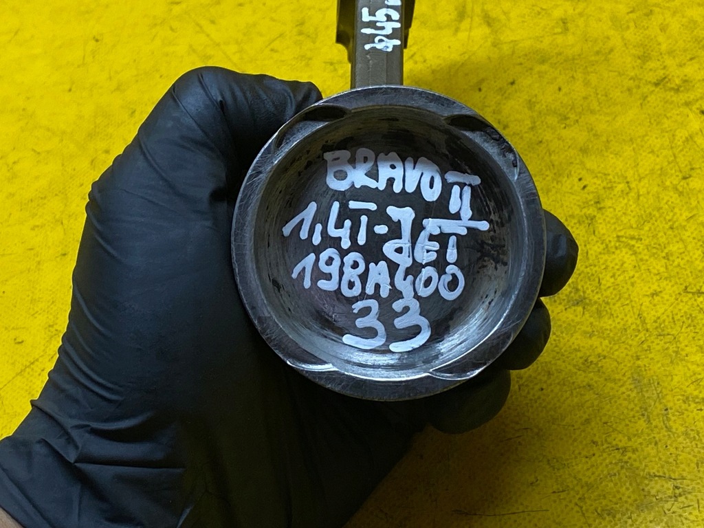 фото №10, Поршень поршни шатун шатун 72l66 bravo ii tipo ii 1.4 t-jet 198a4000