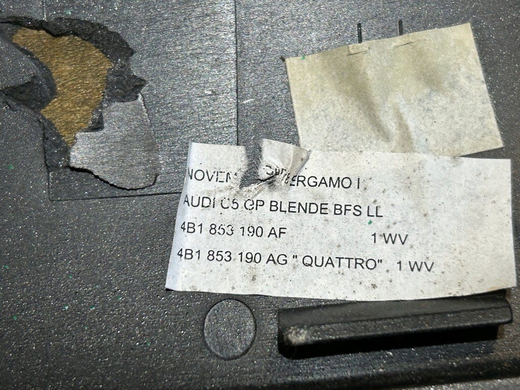 фото №10, Dekor drewno молдинг панели audi a6 c5 quattro