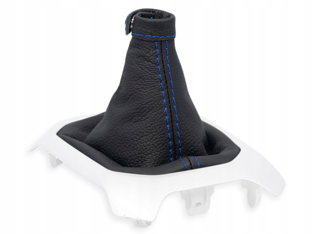 фото №1, Jeep renegade 2014-2018 чохол перемикання передач шкіра granatowe нитки