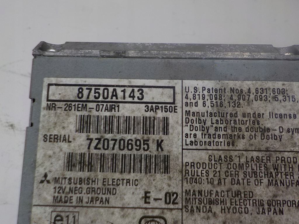 фото №3, Mitsubishi pajero pinin радио навигация 8750a143