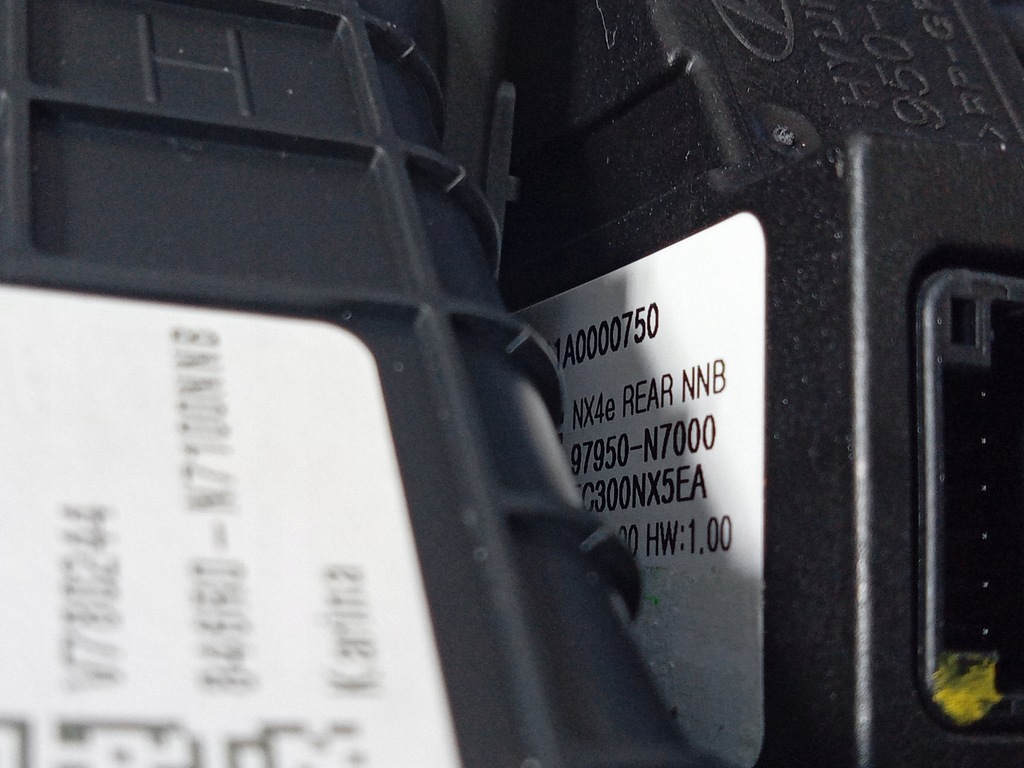 фото №6, Hyundai tucson iv панель кондиционера задняя