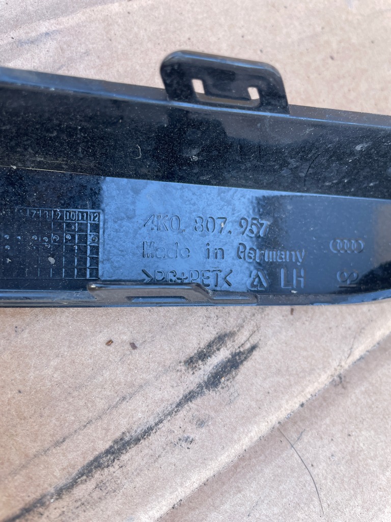 фото №6, Audi a6 c8 s line молдинг решётка бампера перед левая 4k0807957