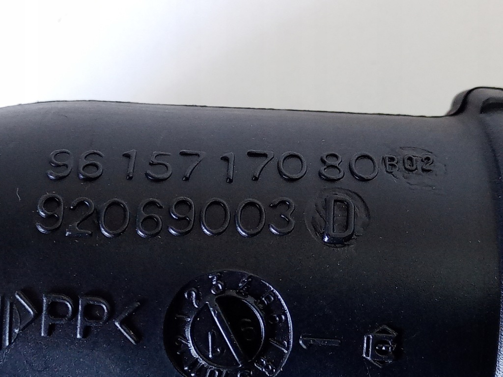 фото №4, Nowa oryg труба воздухозаборник воздуха peugeot 306 1.9 d