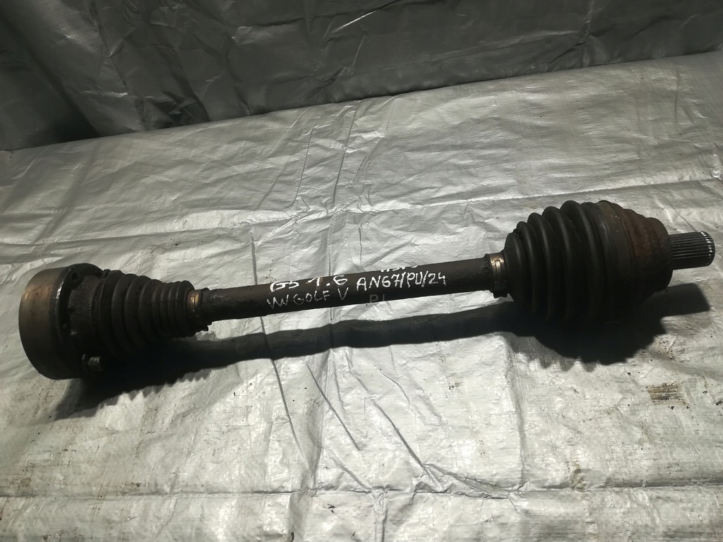 фото №1, Volkswagen golf v 5 1.6fsi приводной вал левая короткий