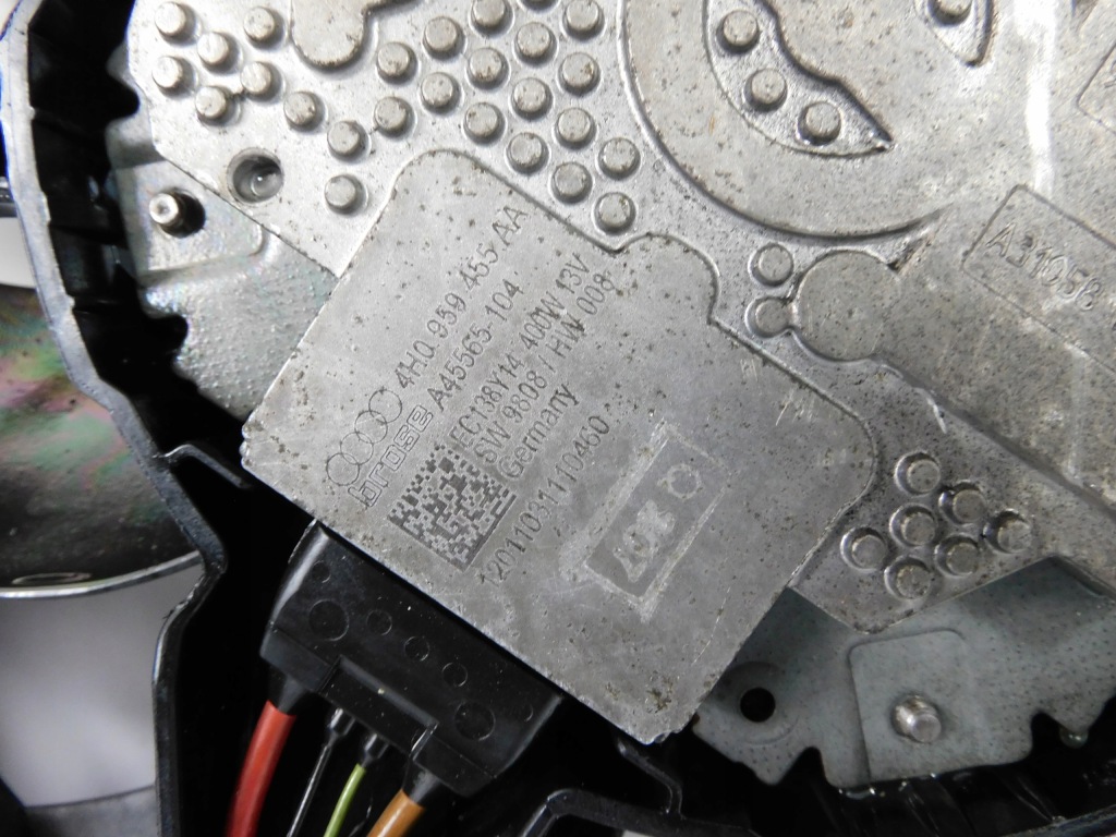 Audi a6 a7 c7 вентиляторы радиатора 4h0121003n с Разборки