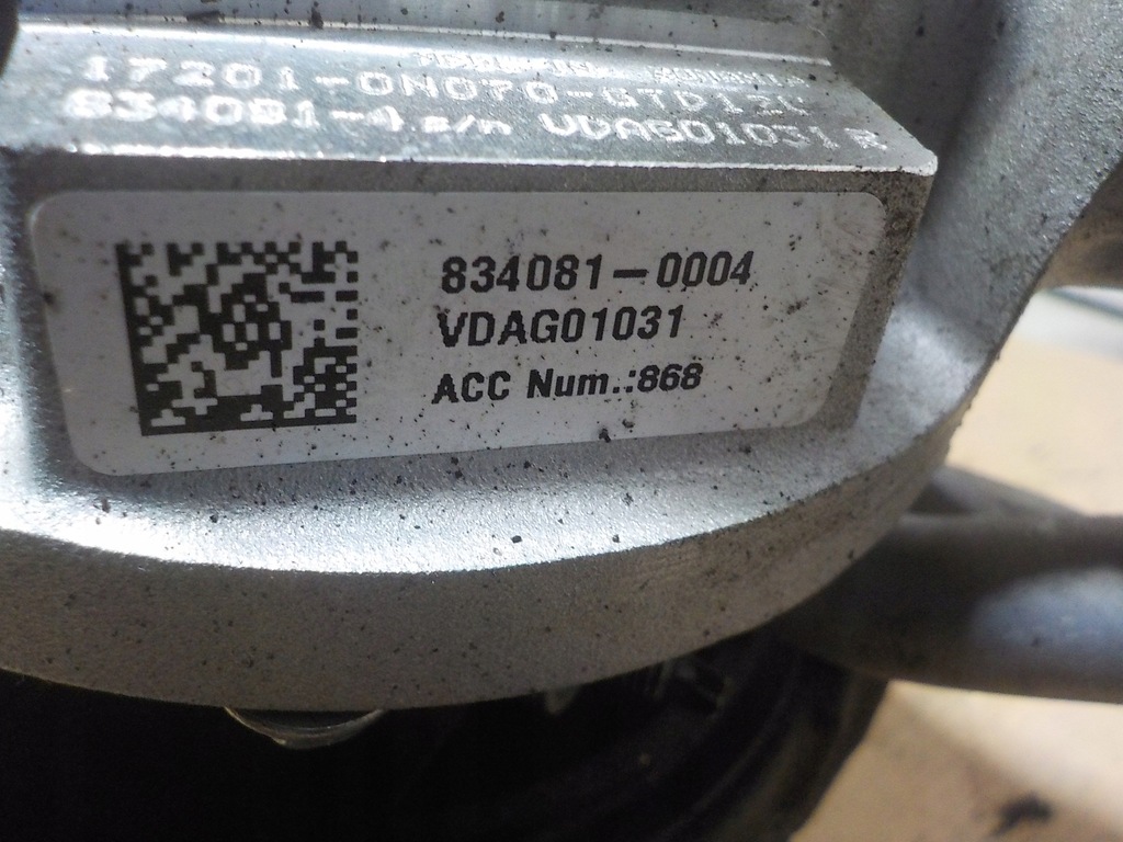 фото №6, Toyota corolla 2018r 1.4 d4d турбонагнітач 8340810004