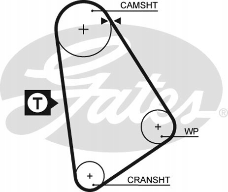 фото №1, Gates 5123 ремінь розподільного валу