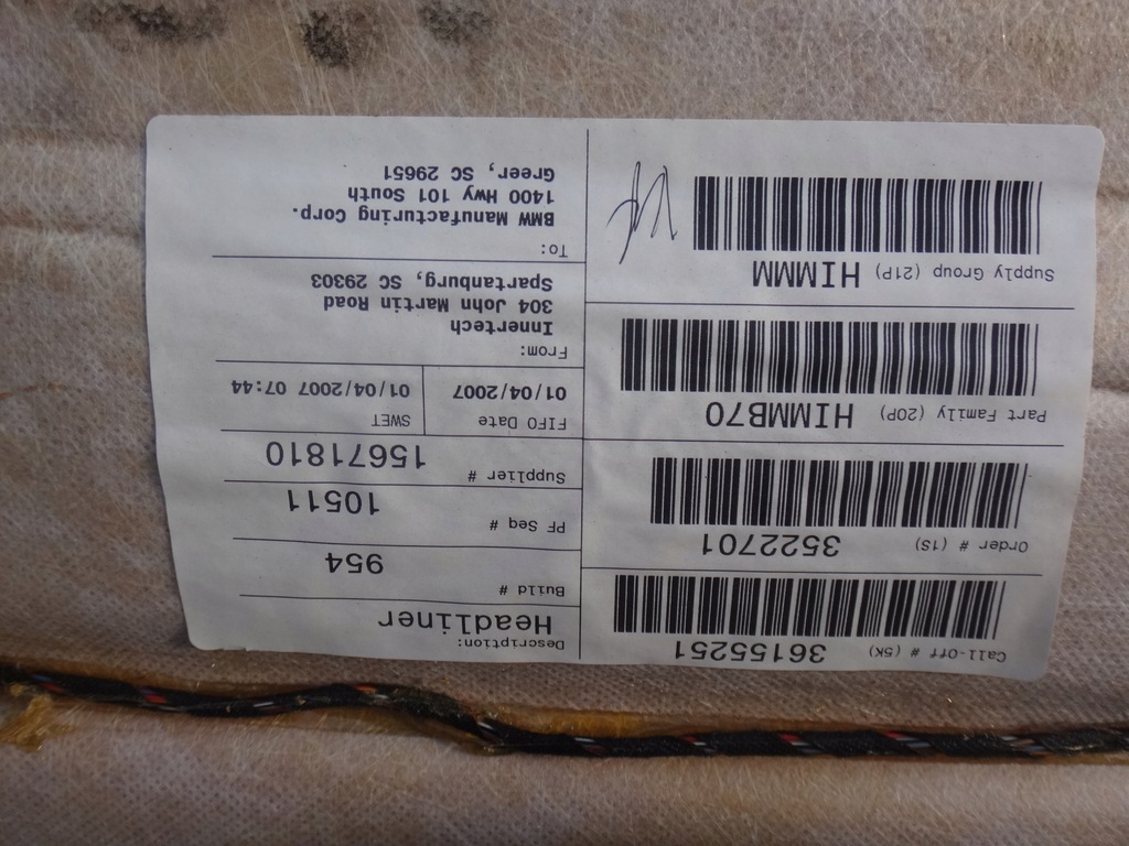 фото №6, Панорама czarna потолок bmw x5 e70 m-pakiet