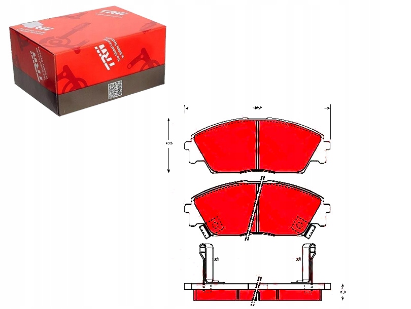 фото №1, Гальмівні колодки гальмівні honda civic ii civic iv concerto