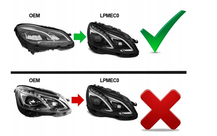 Фонари mercedes w212 13-16 черный drl full led рестайлинг Цена