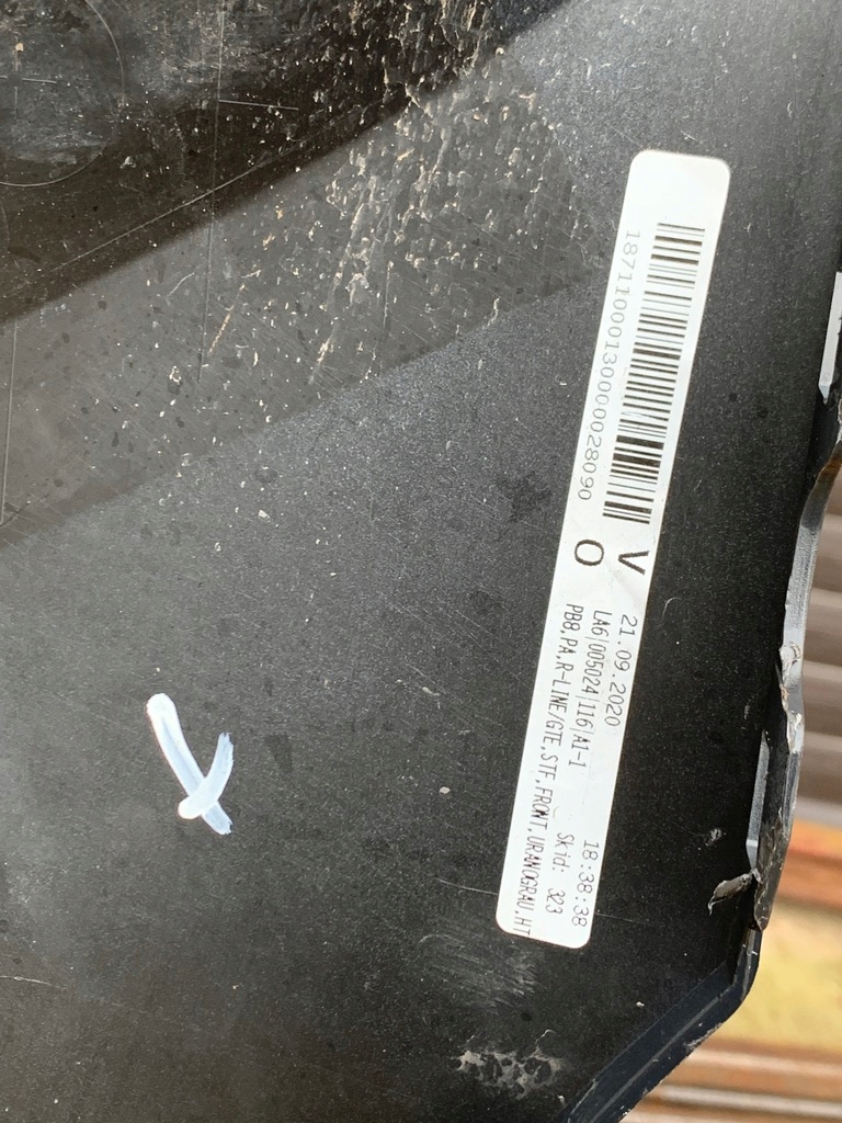 фото №7, Vw passat b8 lift gte r-line бампер перед передній