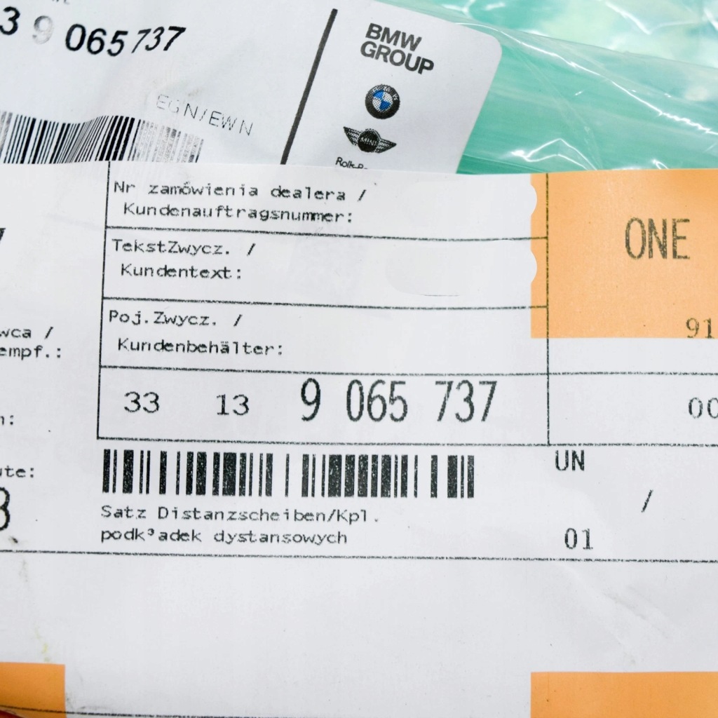 Купить Bmw 5 e28 набор колец dystansowych подвеска заднего 33139065737