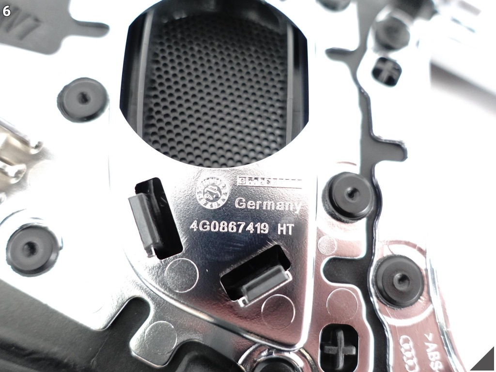 фото №7, Audi a6 s6 4g0 c7 lift 10-18 dekor двері лівих задня хром решітка drewno nd8