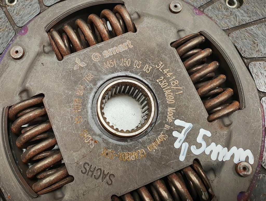 фото №9, Зчеплення повний smart forfour 454 1.5 t brabus