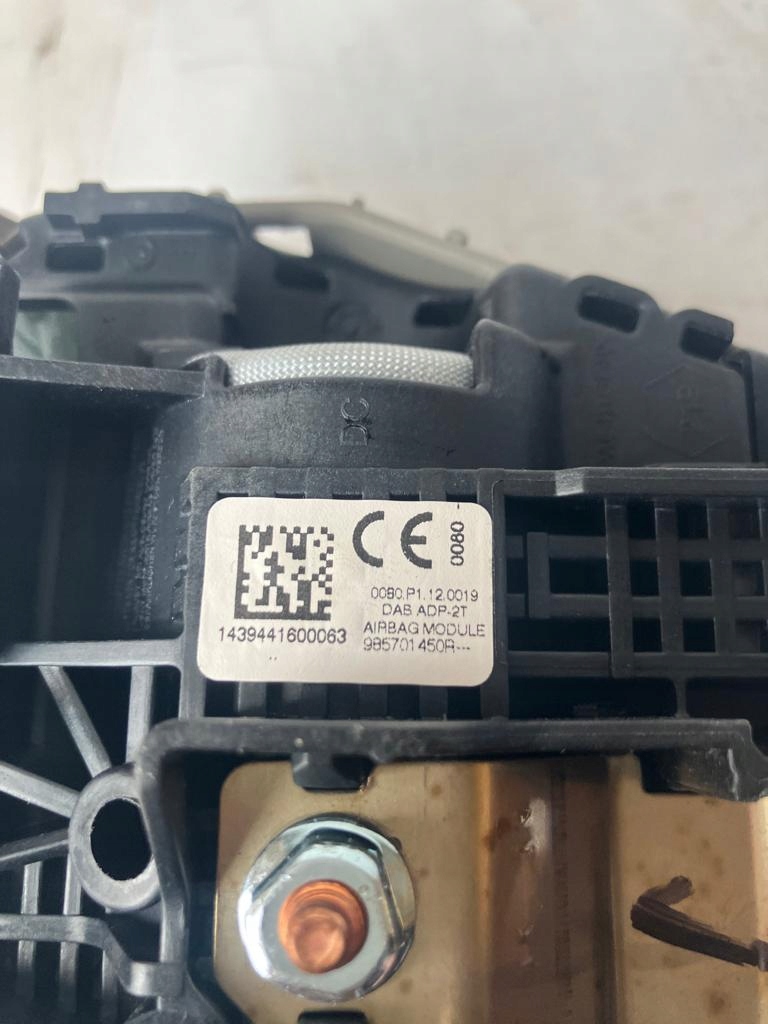 фото №5, Подушка водія renault zoe 985701450r