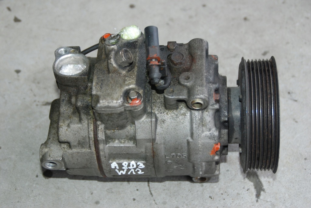 фото №6, Компрессор кондиционера audi a8 d3 w12 447220-9660
