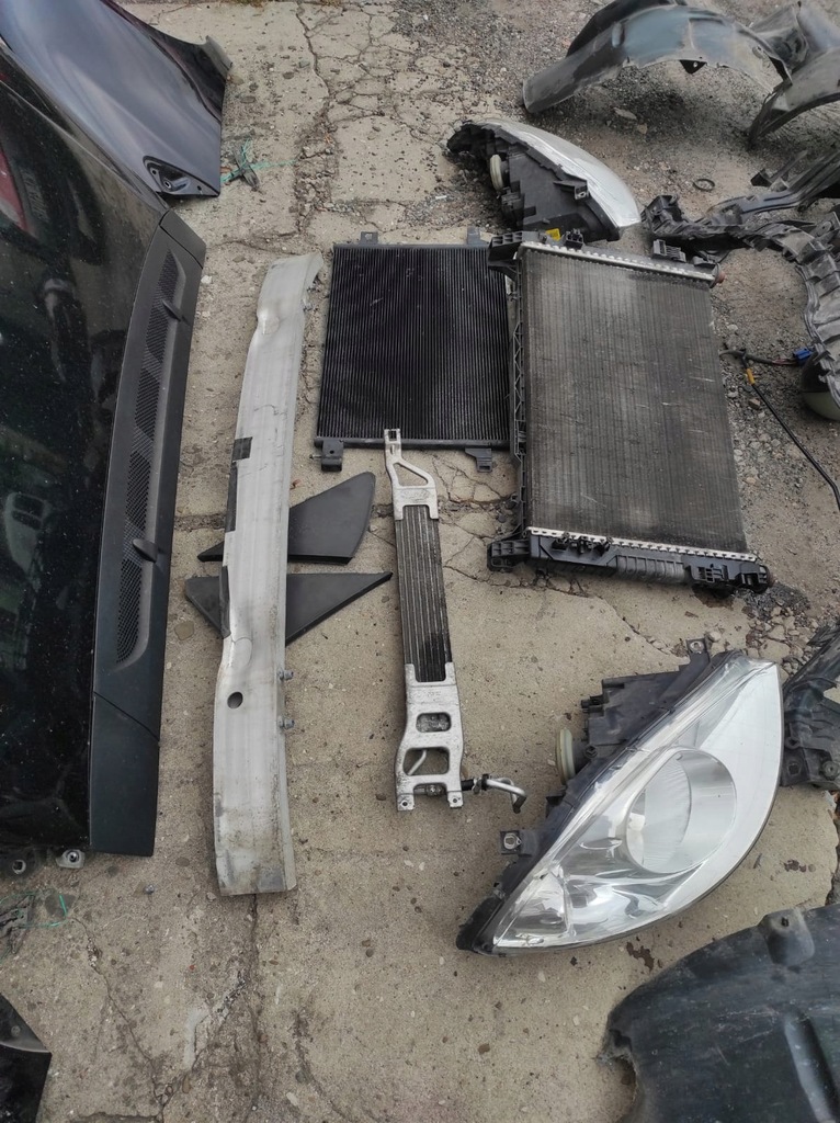 фото №11, Mercedes a klasa w169 капот крыло бампер перед